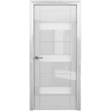 Дверь межкомнатная ALBERO Мегаполис GL ПРАГА GL Белый глянец, стекло белое Дверь межкомнатная ALBERO Мегаполис GL ПРАГА GL Белый глянец, стекло белое